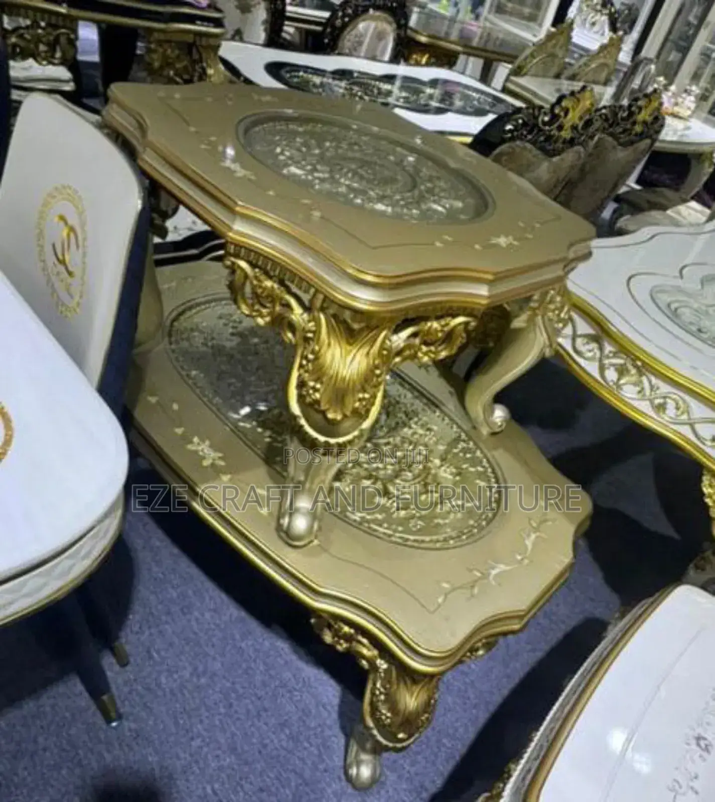 Royal Center Table and Side Stool
