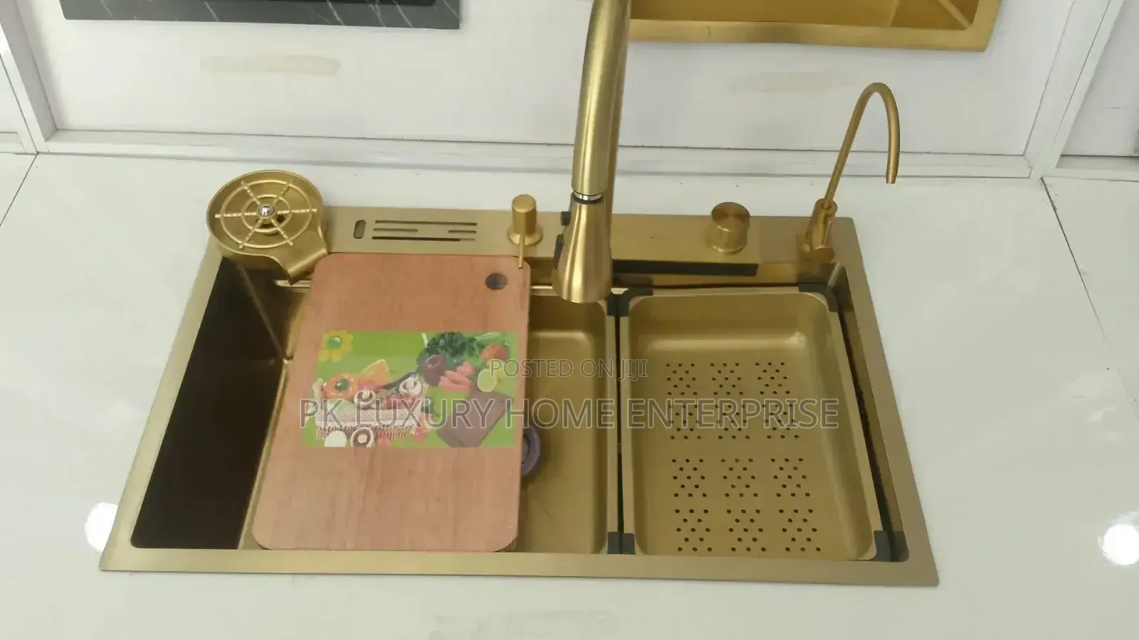 Handmade Gold Sink