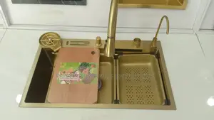 Handmade Gold Sink
