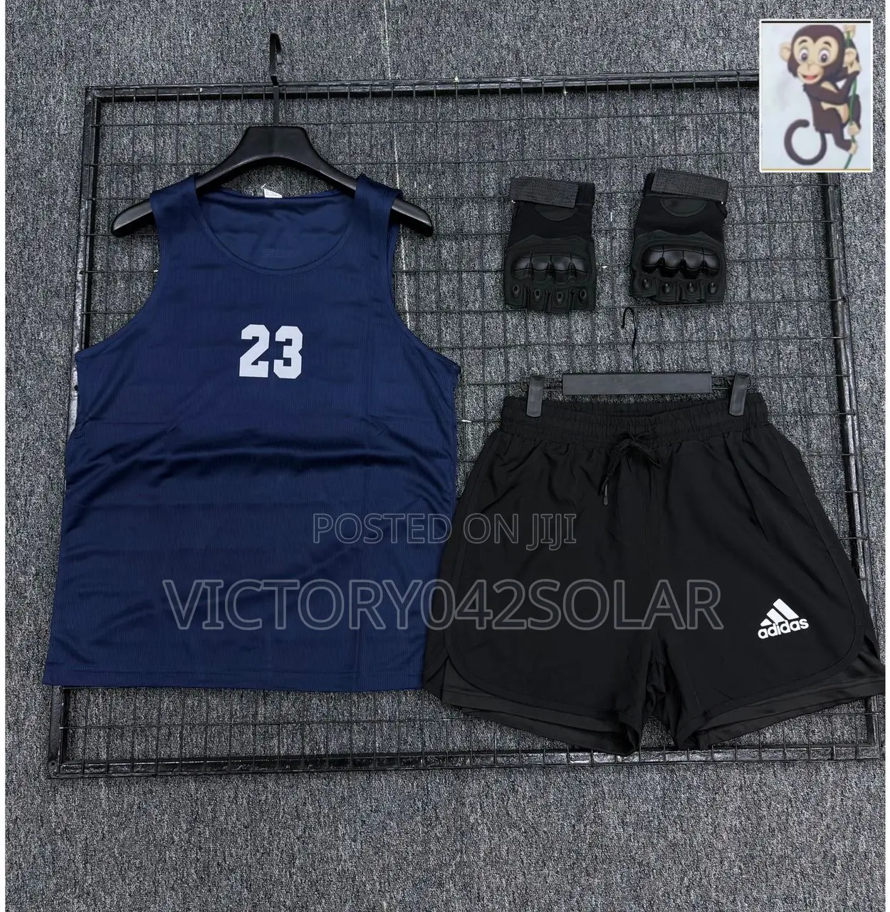 Nike and Adidas Armless Gym Fit