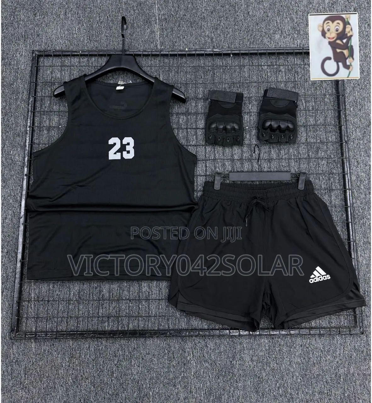 Nike and Adidas Armless Gym Fit