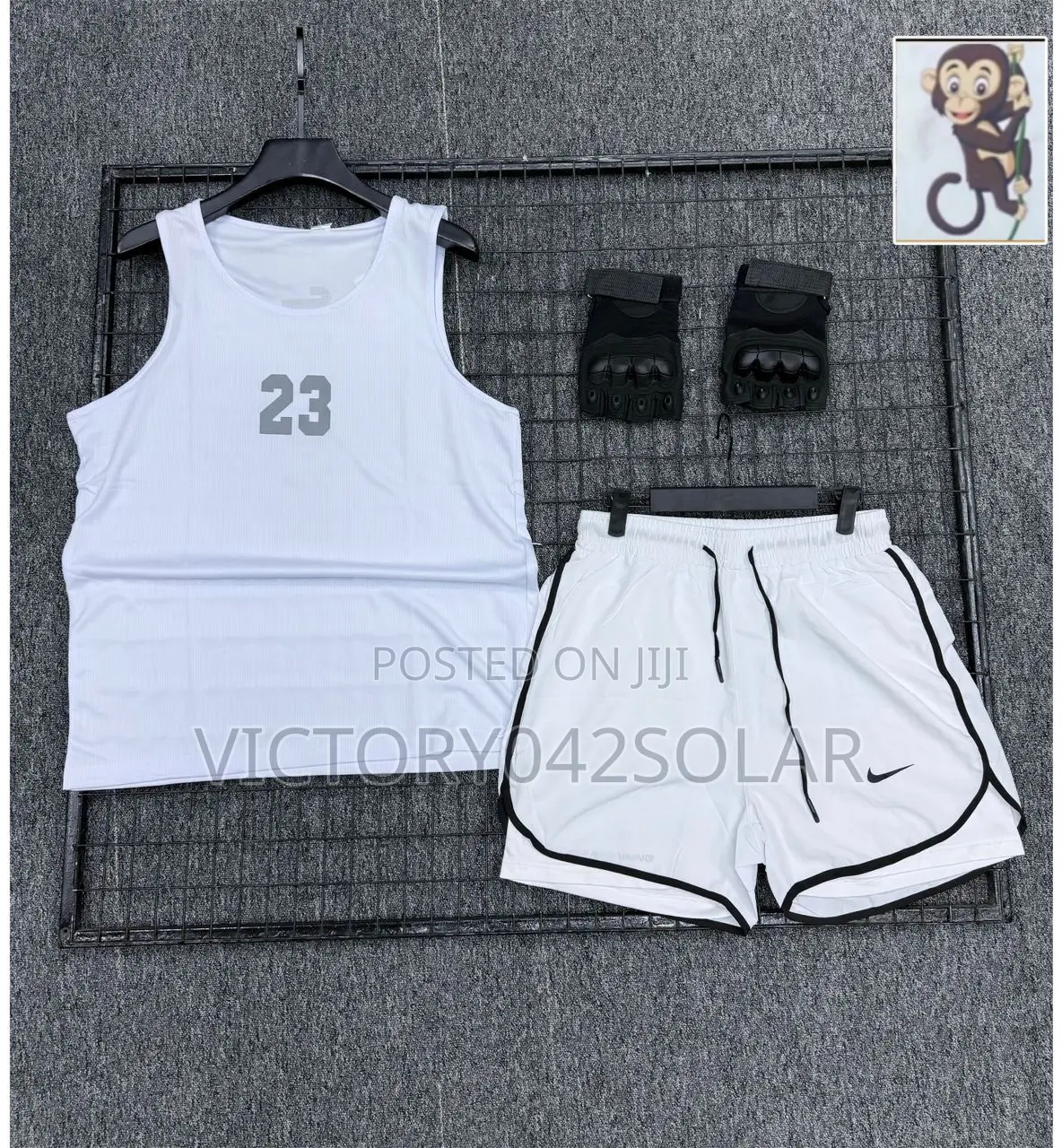 Nike and Adidas Armless Gym Fit