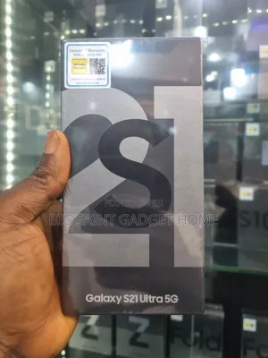 New Samsung Galaxy S21 Ultra 5G 256 GB Black