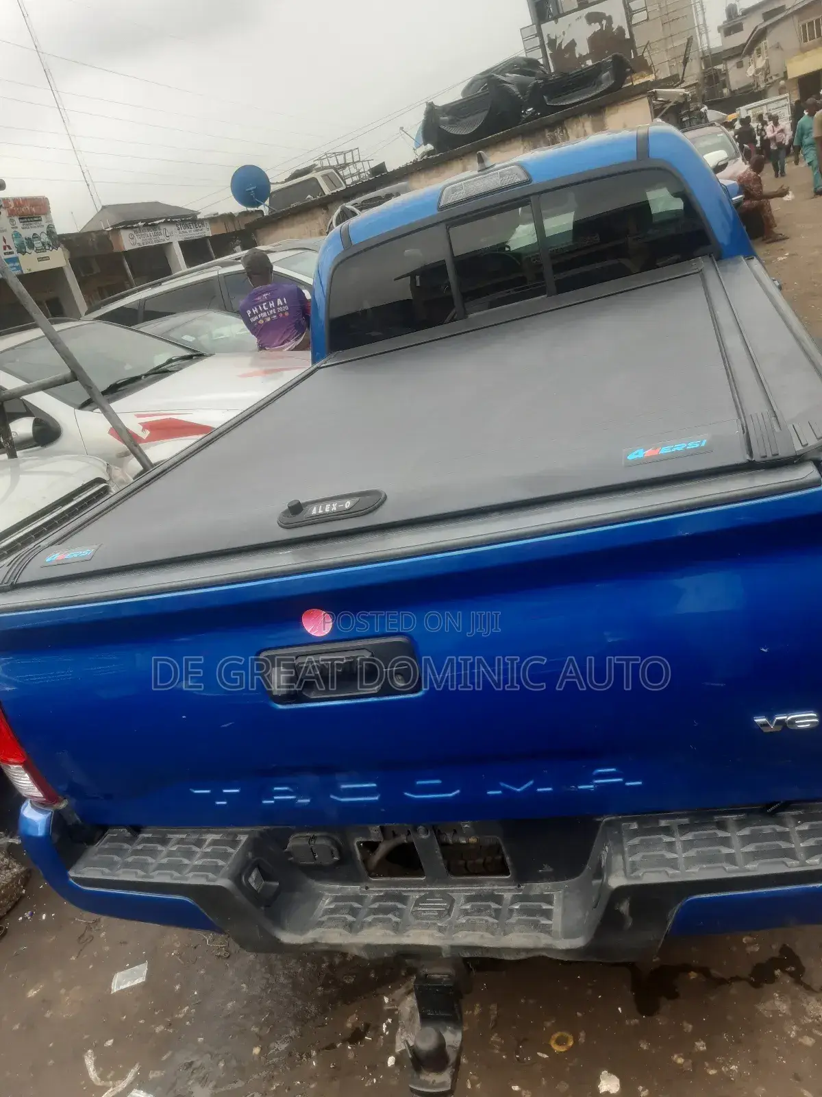 Fiber Folding Boot Cover for Toyota Tacoma Long Flem New Model
