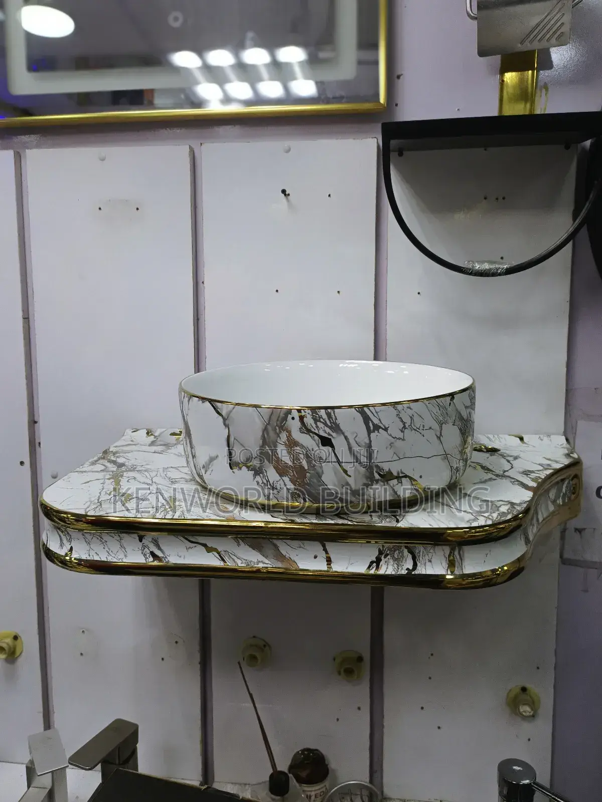 Luxury  Marble Table Top Basin