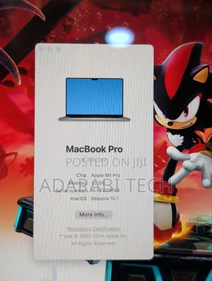 Laptop Apple MacBook Pro 2021 M1 32GB Intel Core I9 SSD 1T