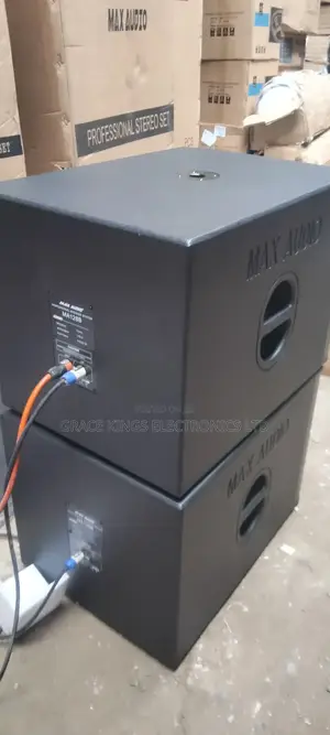 Max Audio Single 18" Subwoofer
