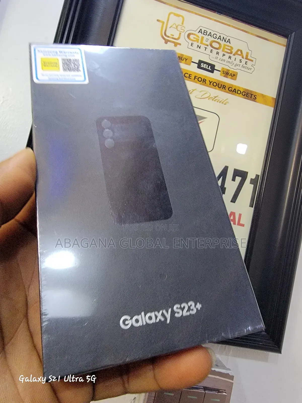 New Samsung Galaxy S23 Plus 256 GB Black