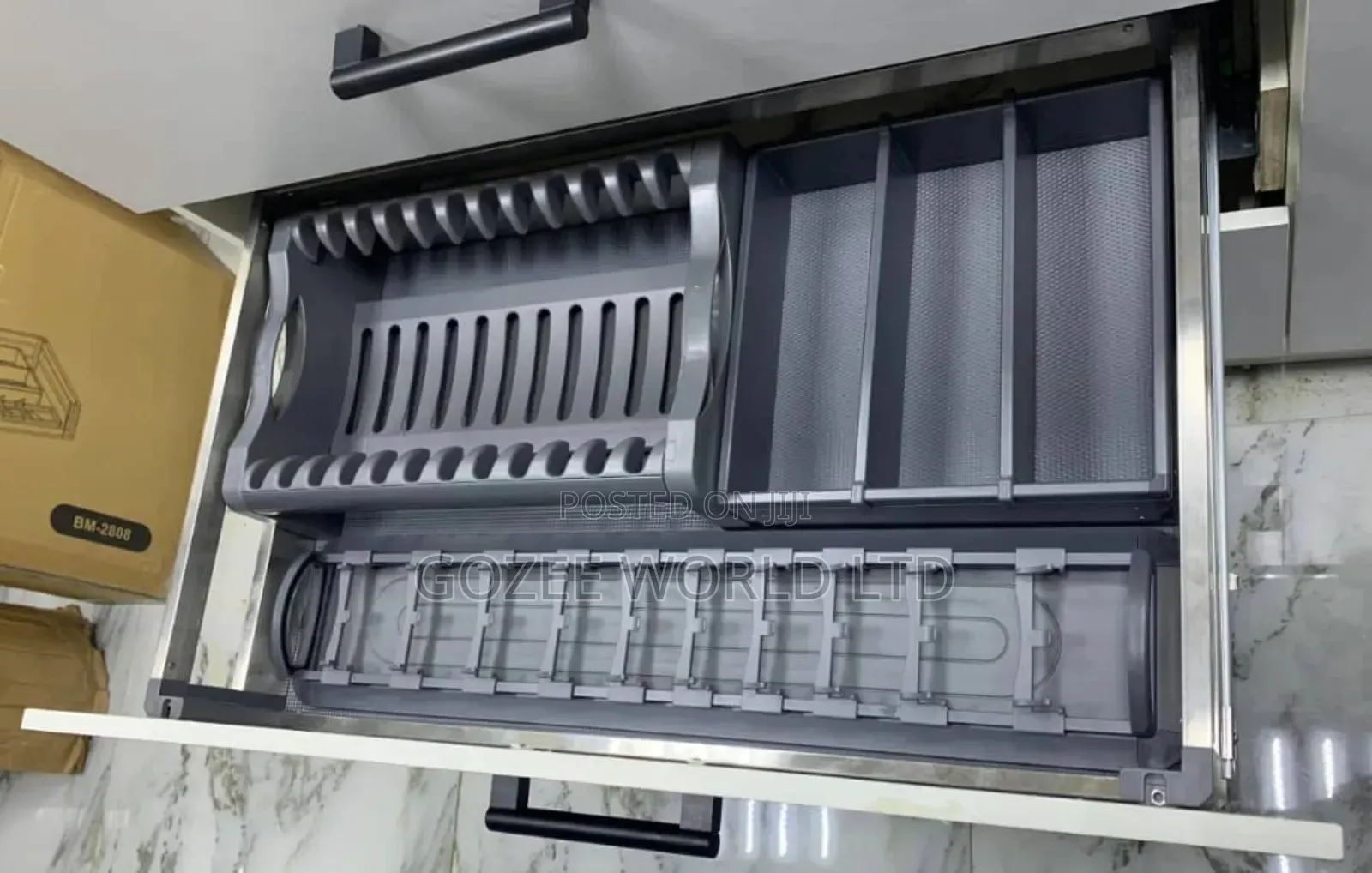 80cm Drawer Plate Rack, 60 90cm Also Available