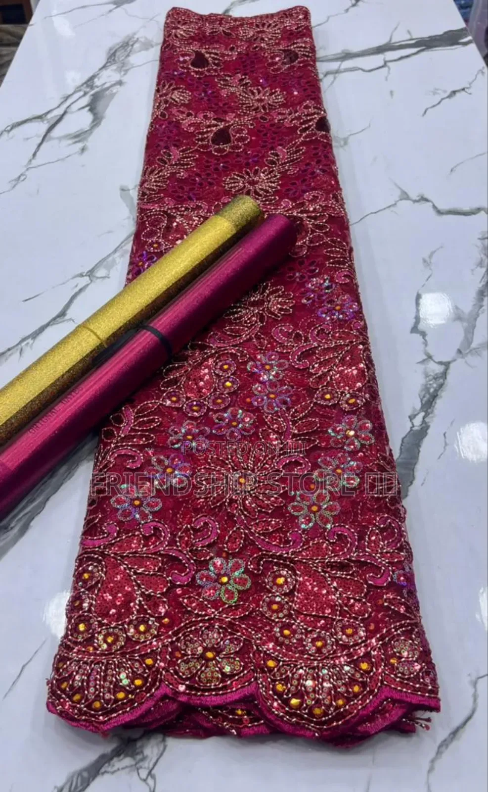 Designer Lace Materials 5 Yards