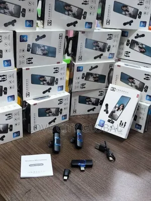 Mic Wireless Anc Microphone Receiver iPhone Type C Lavalier Lapel.