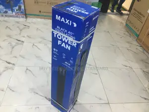 Maxi 40” Heavy-Duty Standing Power Fan – Long Lasting