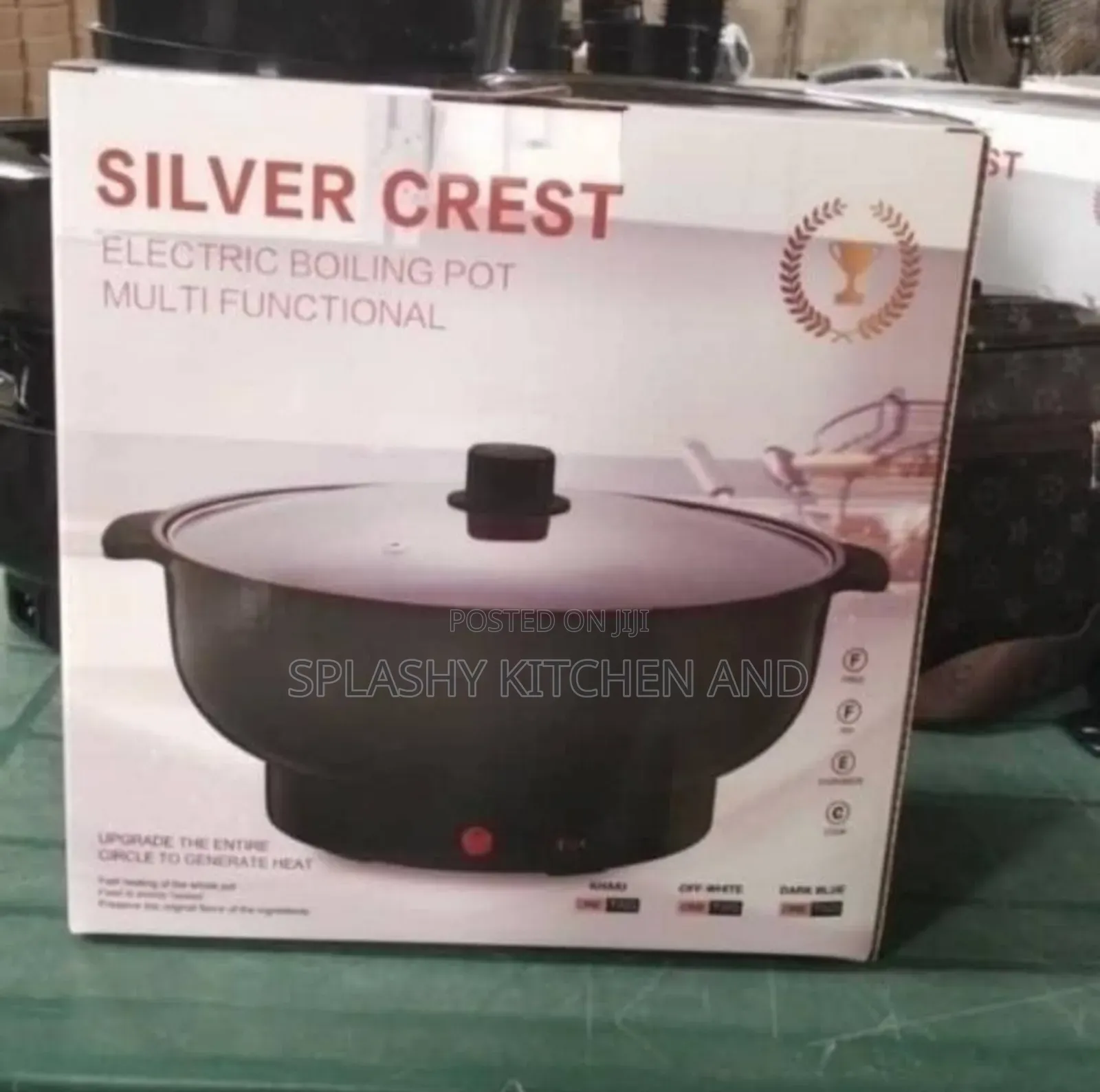 Silver Crest Multifunctional Electric Boiling Pot/Cooker
