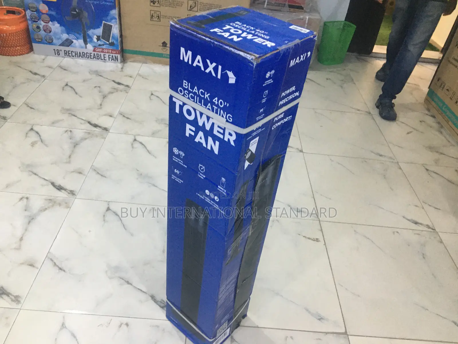 Maxi 40” Industrial Power Fan – Strong Performance