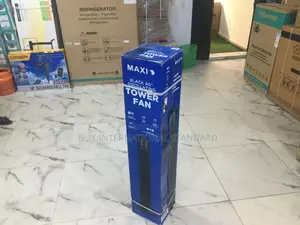 Maxi 40” High-Speed Standing Power Fan – Durable