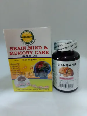 Jiangang Potenzagy+Greatea Brain,Mind Memory Care Herbal Tea