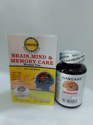 Jiangang Potenzagy+Greatea Brain,Mind Memory Care Herbal Tea