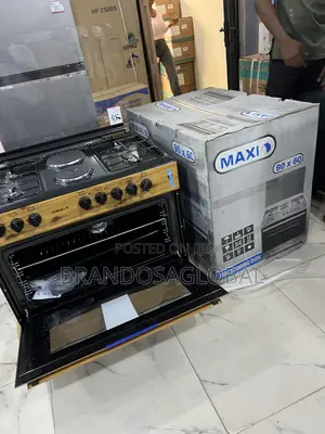 Maxi 4+2 Gas Cooker Efficient Family Cooker – 60×90 Mixed Heating