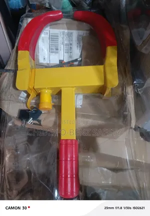 Adjustable Heavy Duty Wheel Clamp Lock