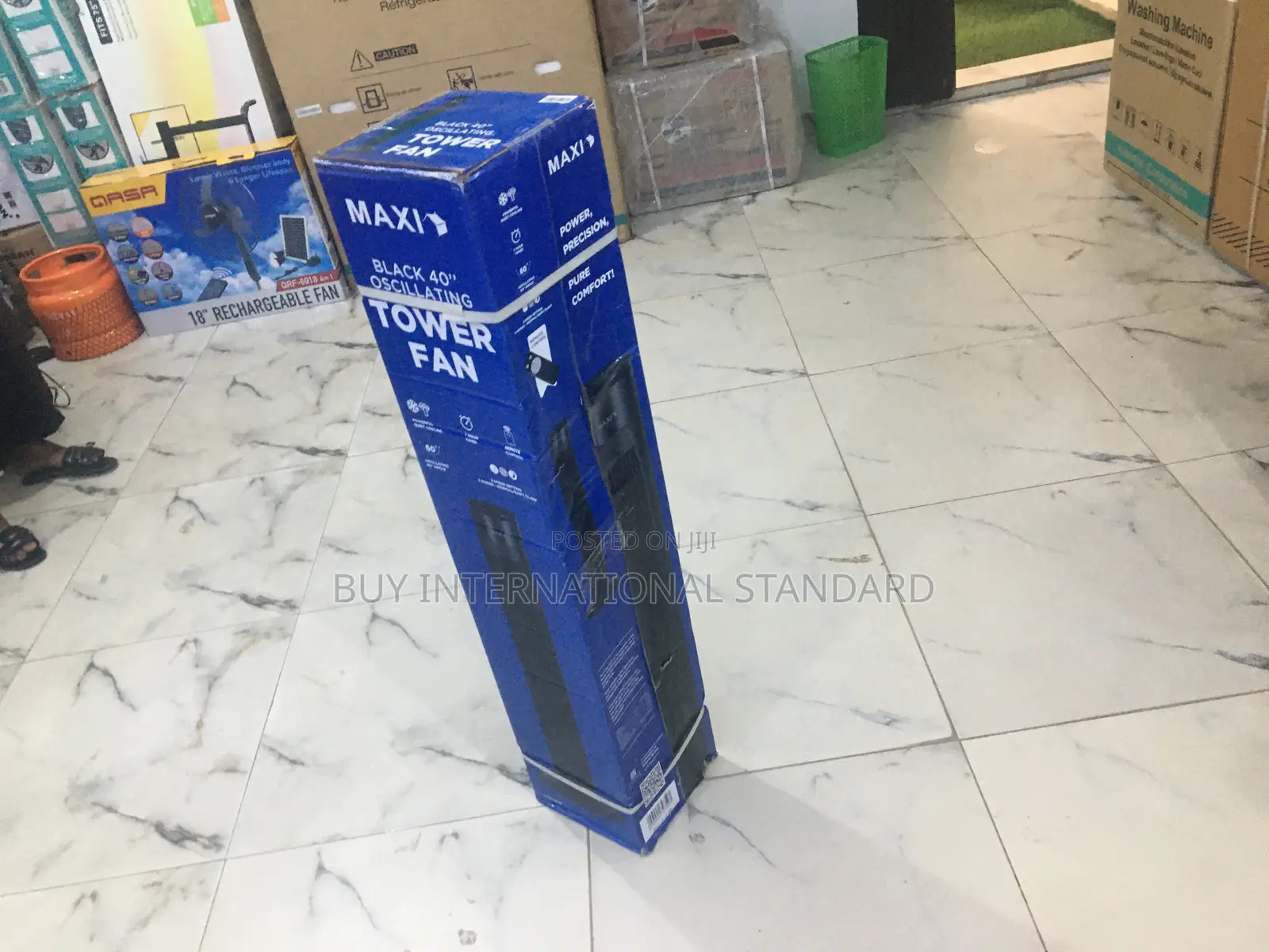 Maxi 40” Standing Power Fan – Quality Airflow
