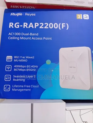 Ruijie Ac1300 Dual Band Ceiling Mount Access Point Wifi 6