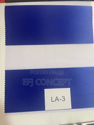 Attractive Broad Blue Color For Day And Night Window Blind