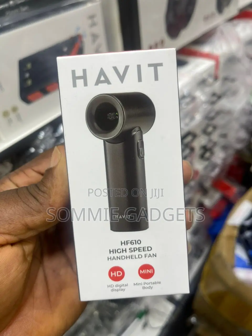 Havit Hf610 High Speed Handheld Fan