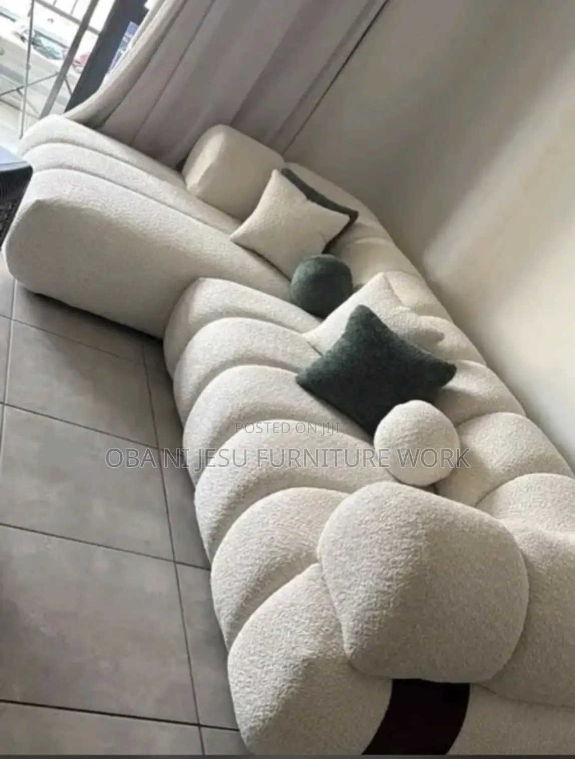 Solid L Shape Chair