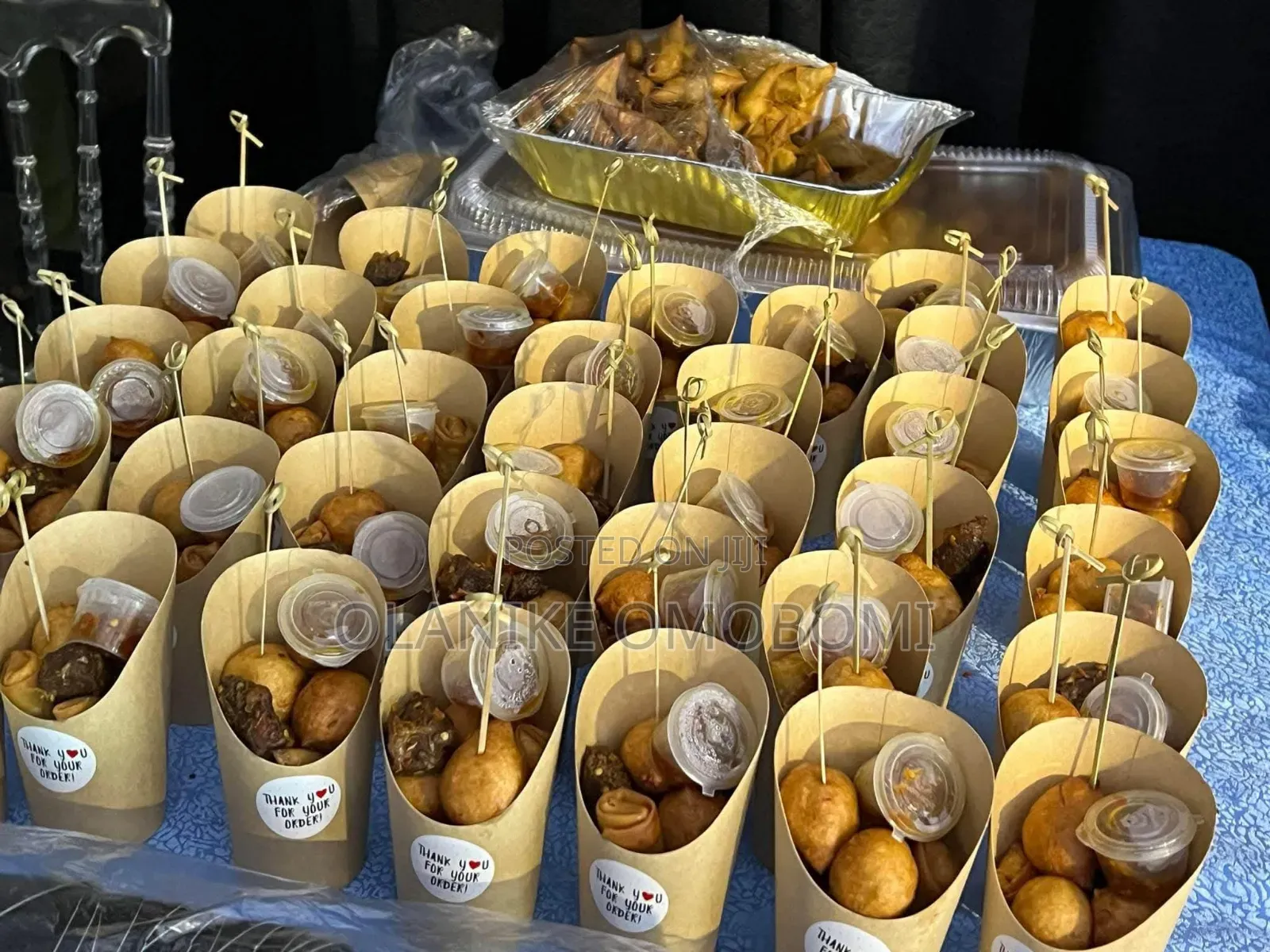 Samosa and Spring Rolls
