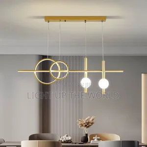 Chandelier With Gold Body