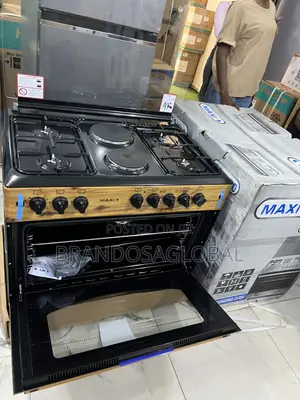 Maxi Gas + Electric Cooker F9e42g2 – Luxury Wooden Body