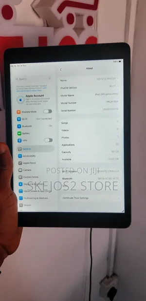 Apple iPad 10.2 (2021) 64 GB Gray