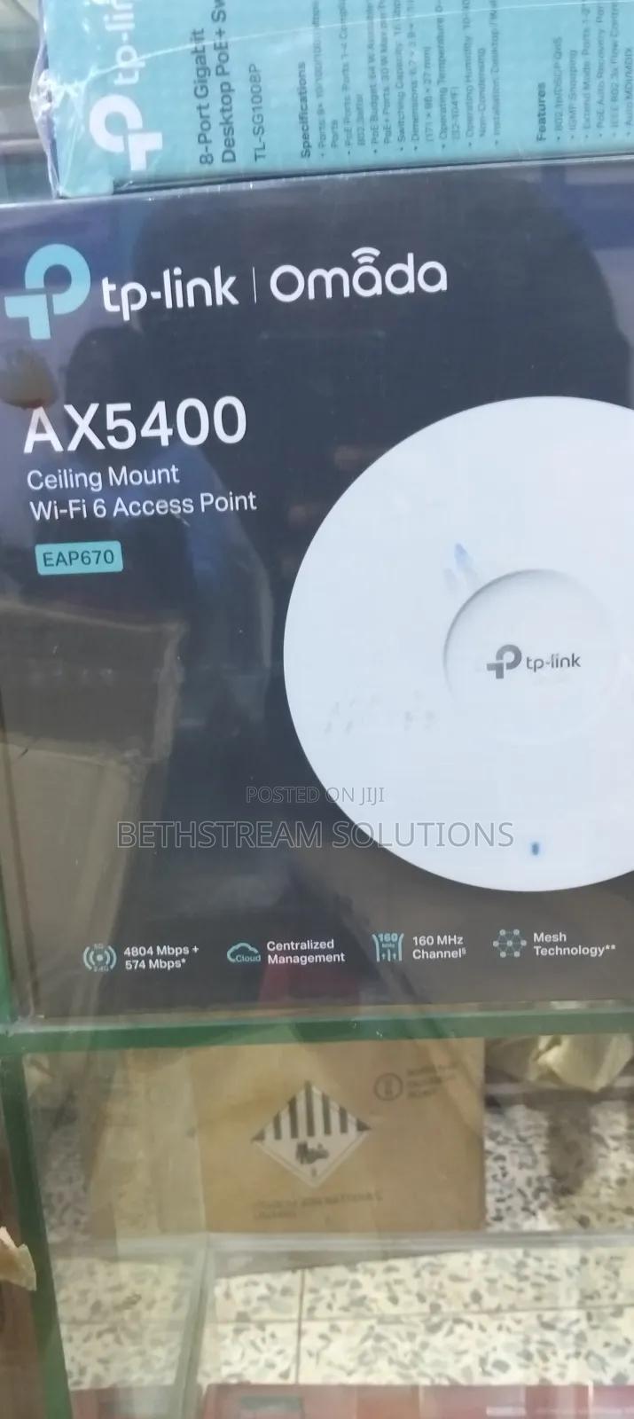 Tp Link Eap 670 Ax 5400 Wifi 6 Ceiling Mount Access Point