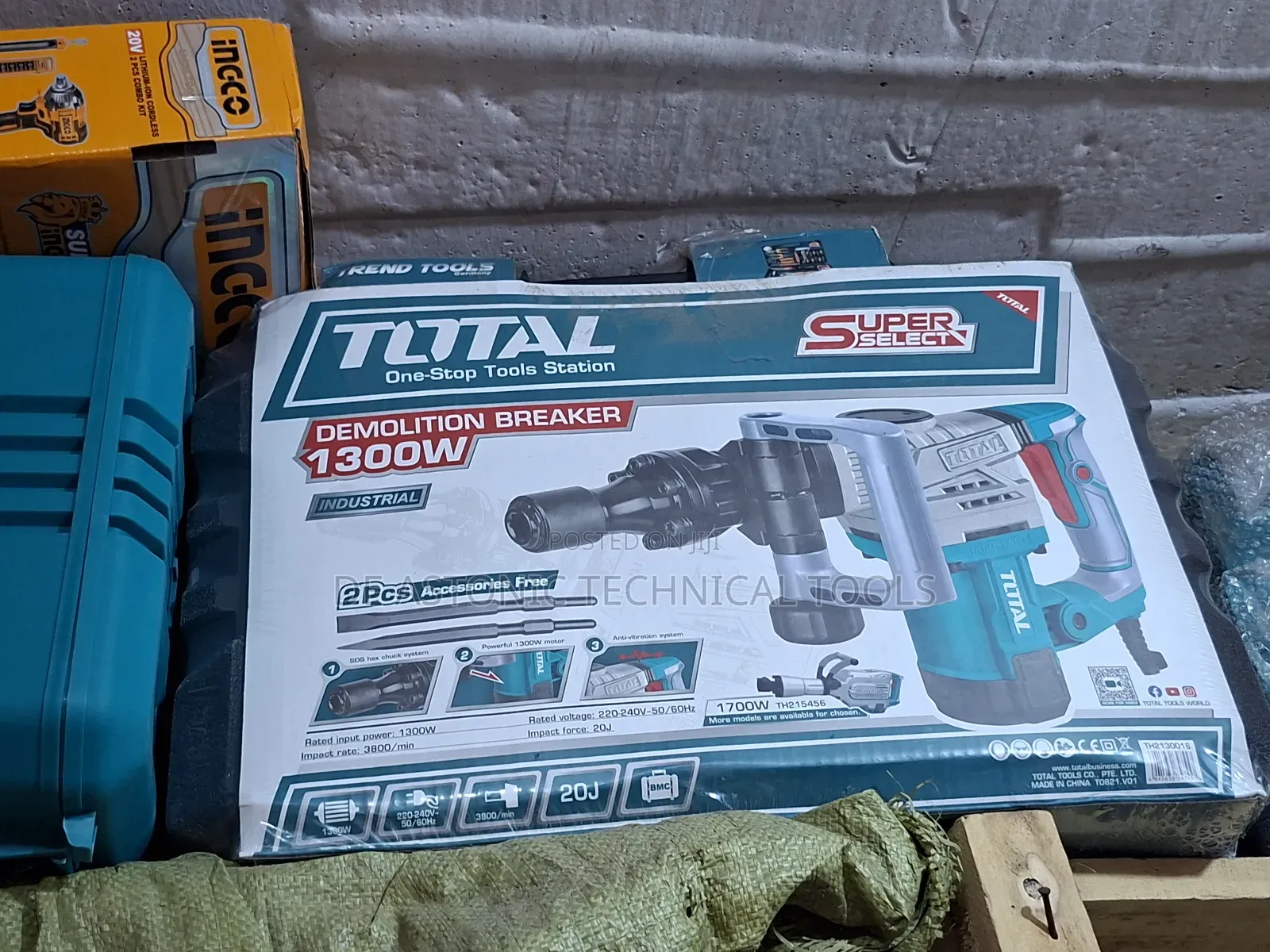 Total Demolition Breaker-1300w