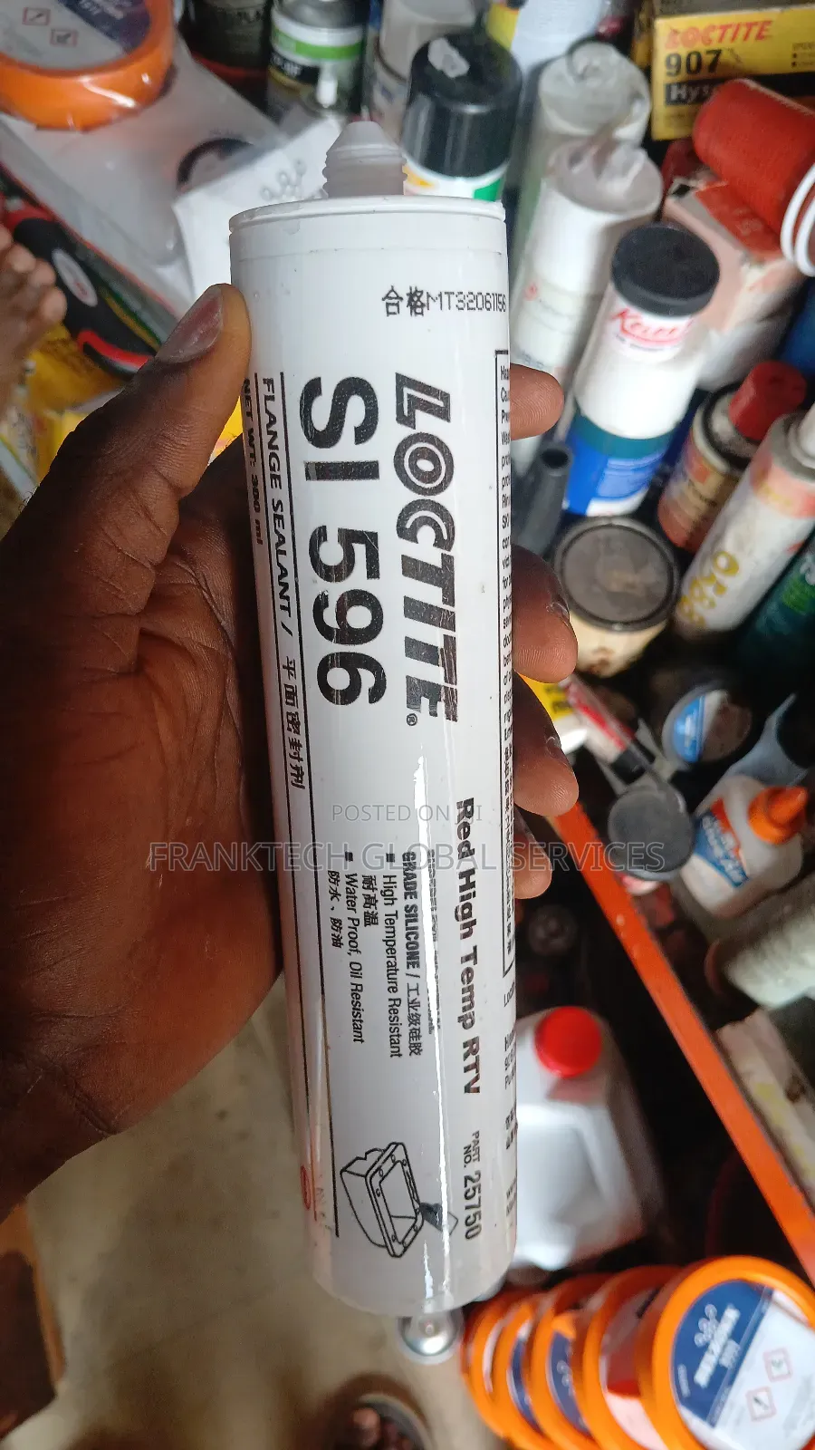 Loctite 596 Red High Temp Rtv
