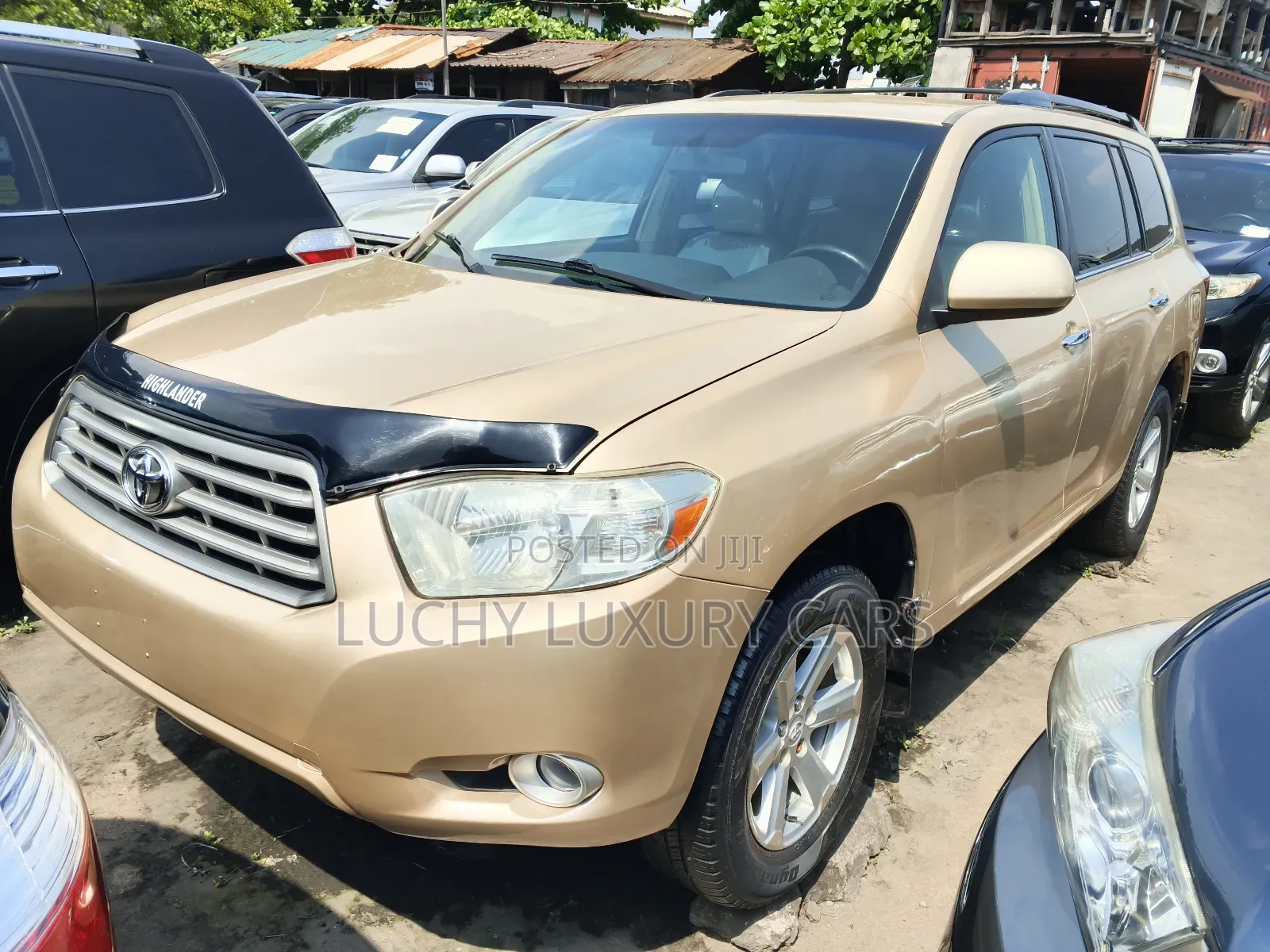 Toyota Highlander Limited 2008 Gold