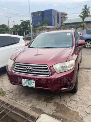 Toyota Highlander 4x4 2008 Red