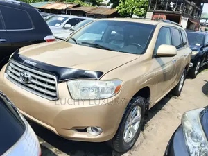 Toyota Highlander Limited 2008 Gold