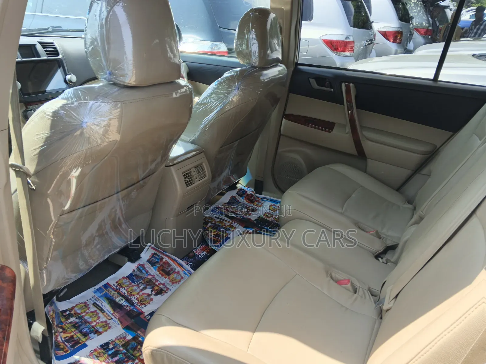 Toyota Highlander Limited 2008 Gold