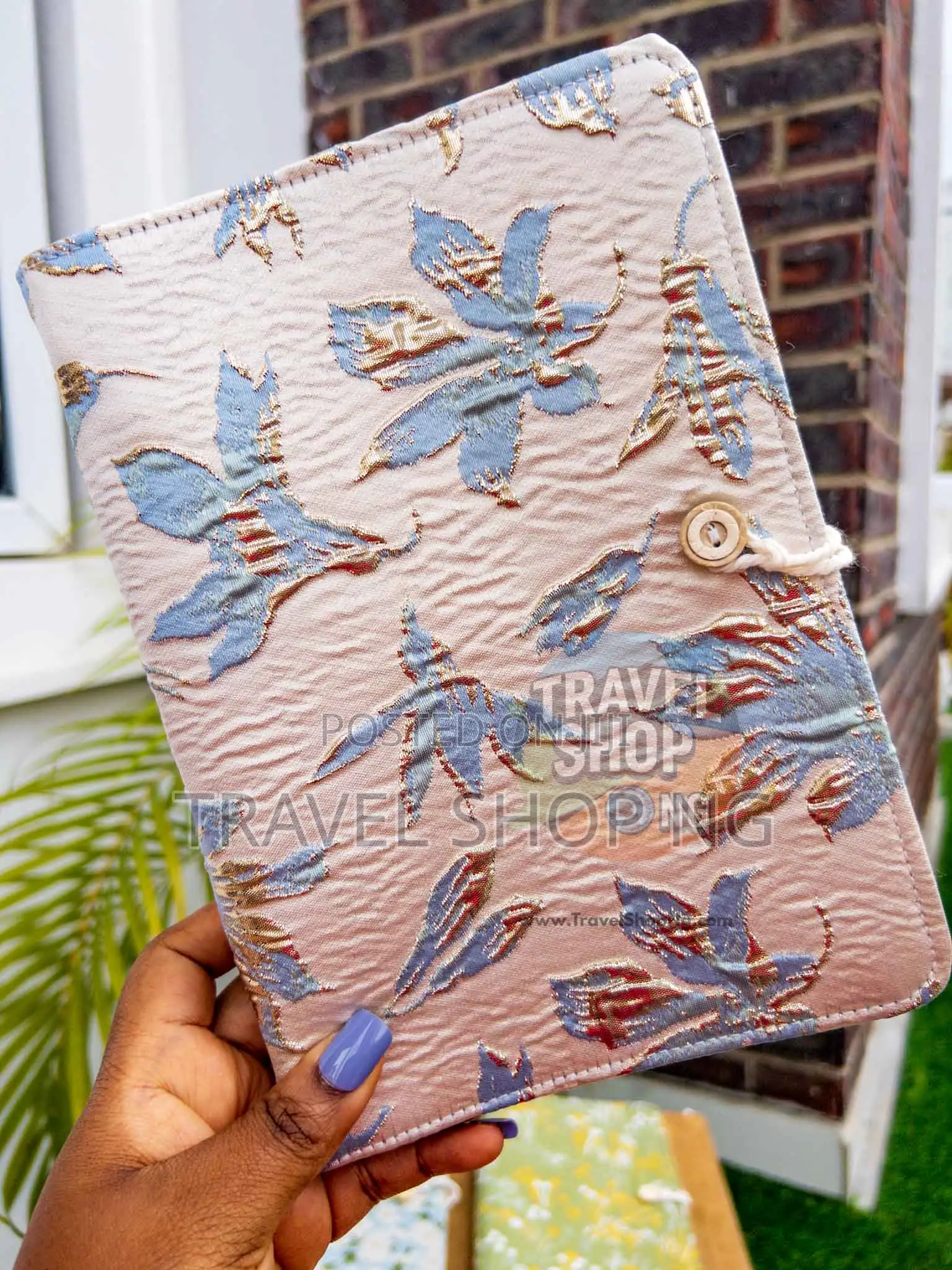 Fabric Notebook | Embroidered, Brocade Covers | Gift-Worthy