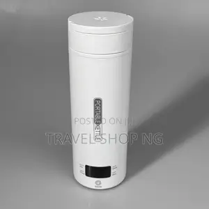 Car Electric Kettle Car Tea Kettle Heating Water Bottle LCD Display