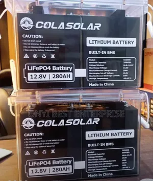 Cola Solar Life Po4 Lithium Battery 12v 280ah