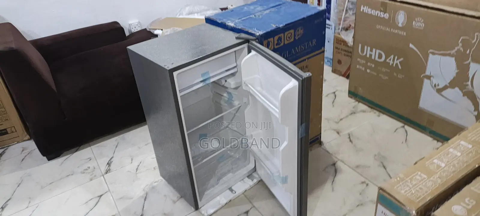 Glamstar 90l Compact Double-Door Fridge