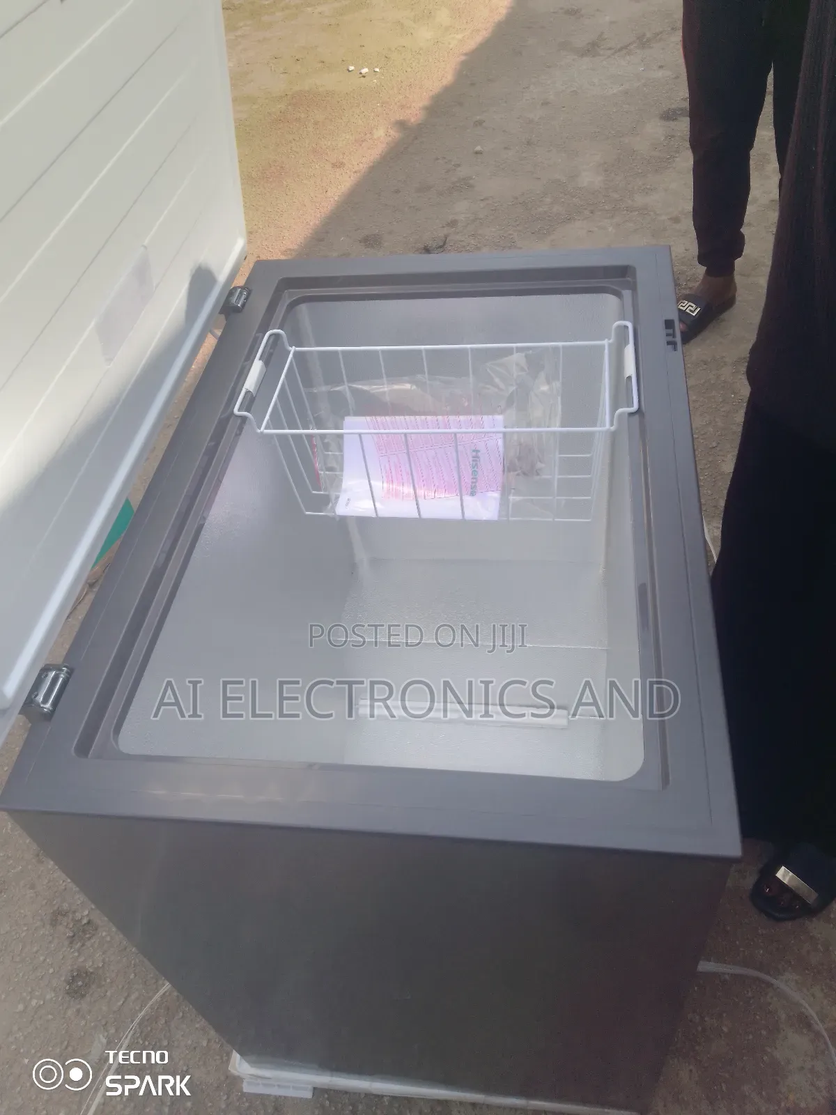 Hisense Chest Freezer Model 260.