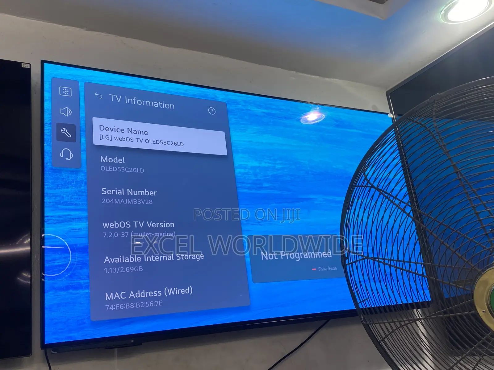 55” Lg C2 Series Oled Evo Uhd Smart Webos Tv