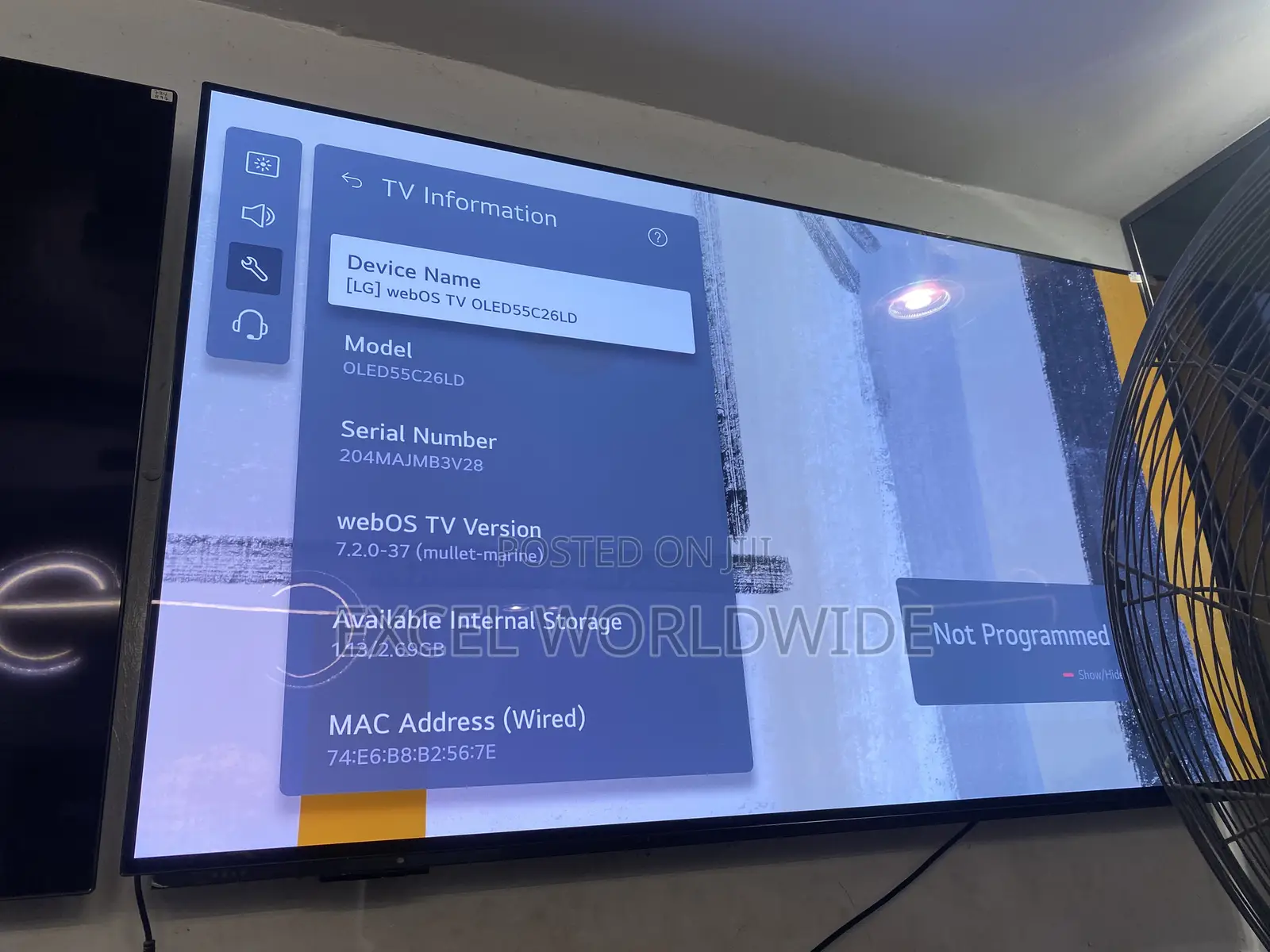 55” Lg C2 Series Oled Evo Uhd Smart Webos Tv