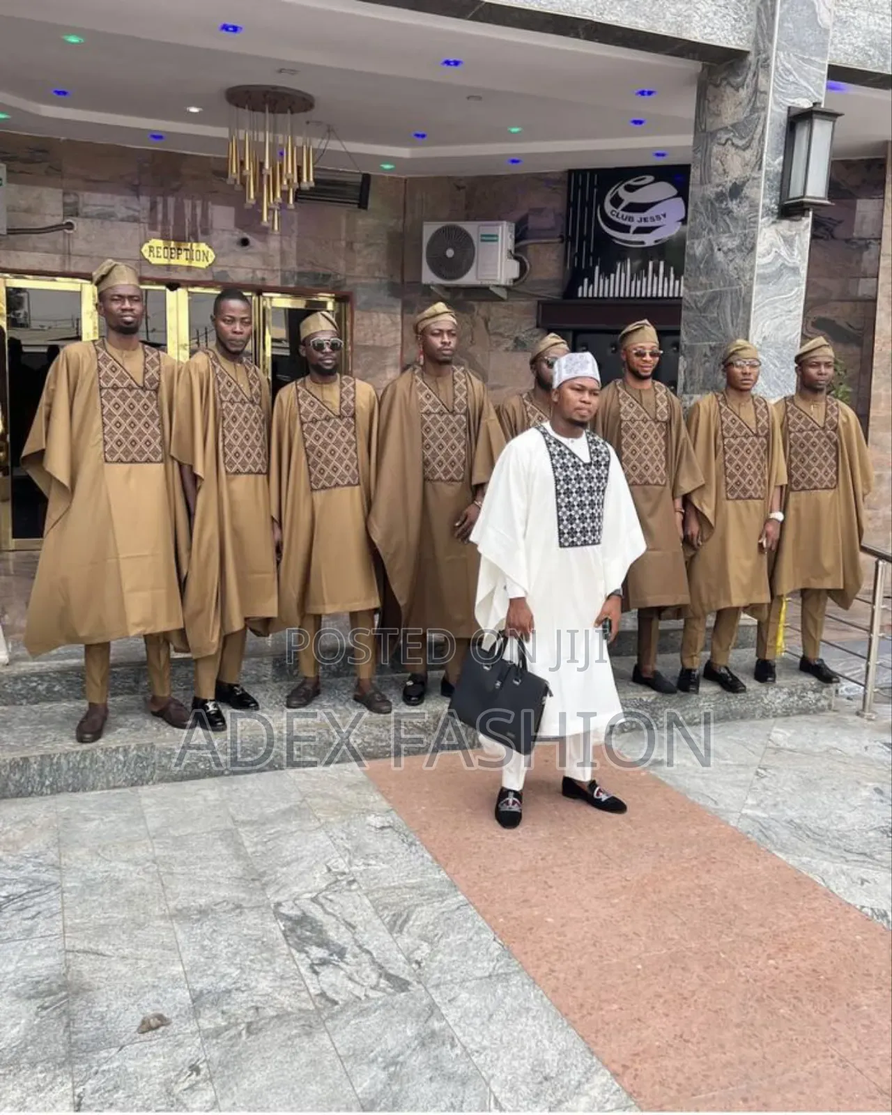 Adex Groom Agbada