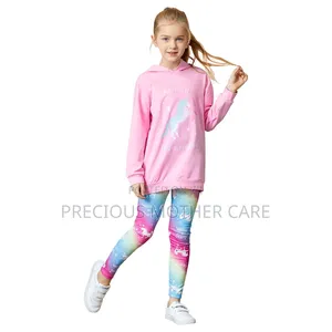 Children Teenagers Quality Hoodie Sweat Wears Up and Down