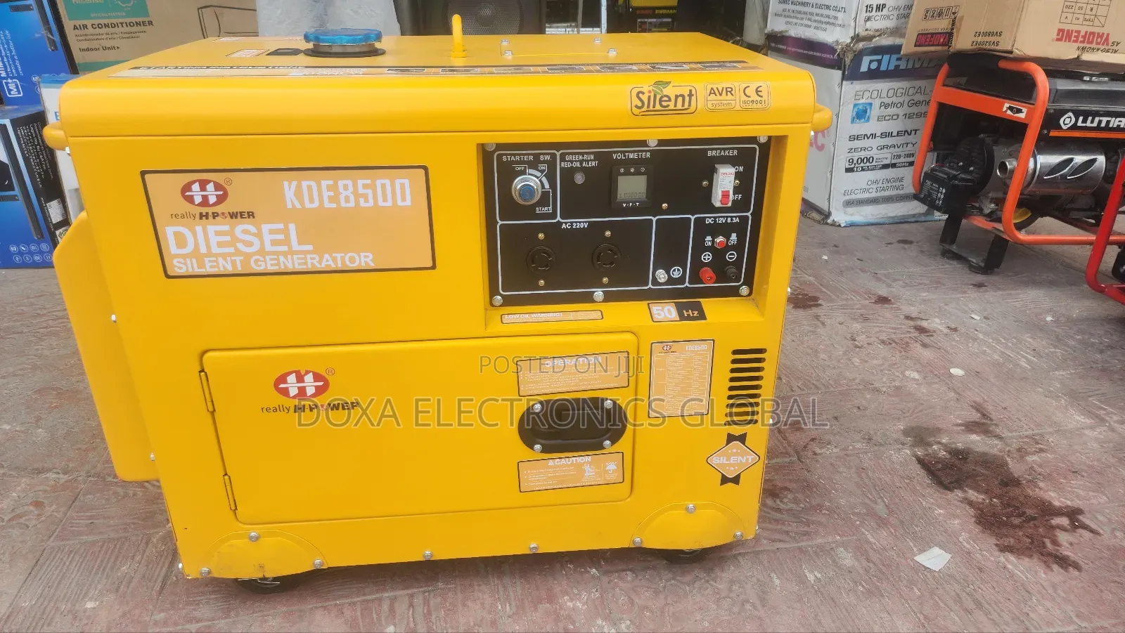 Hy Power Diesel Generator 8kva