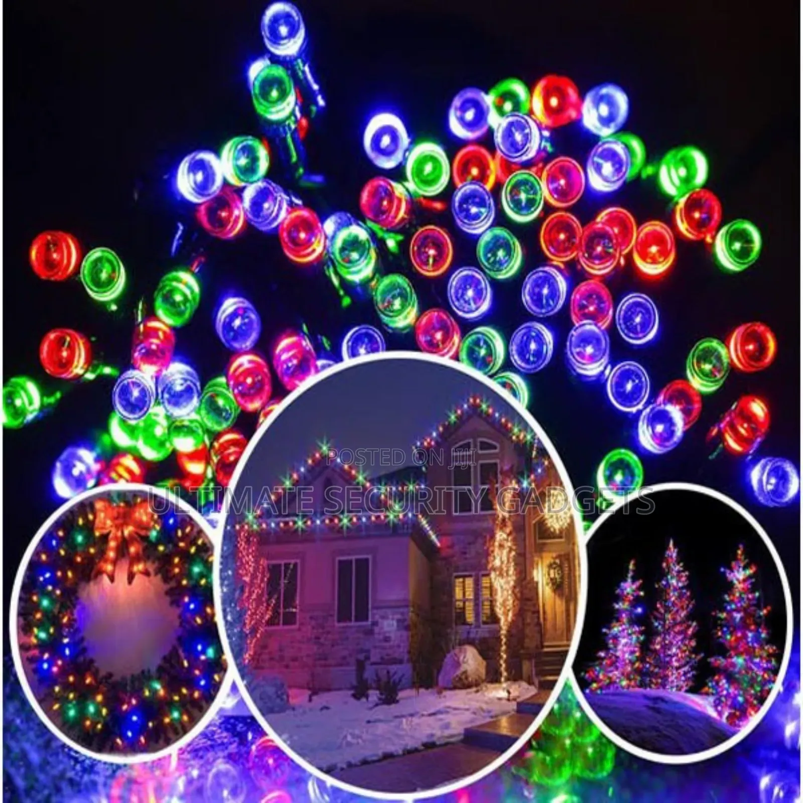 Solar Powered Christmas String Lights(12 Meters)
